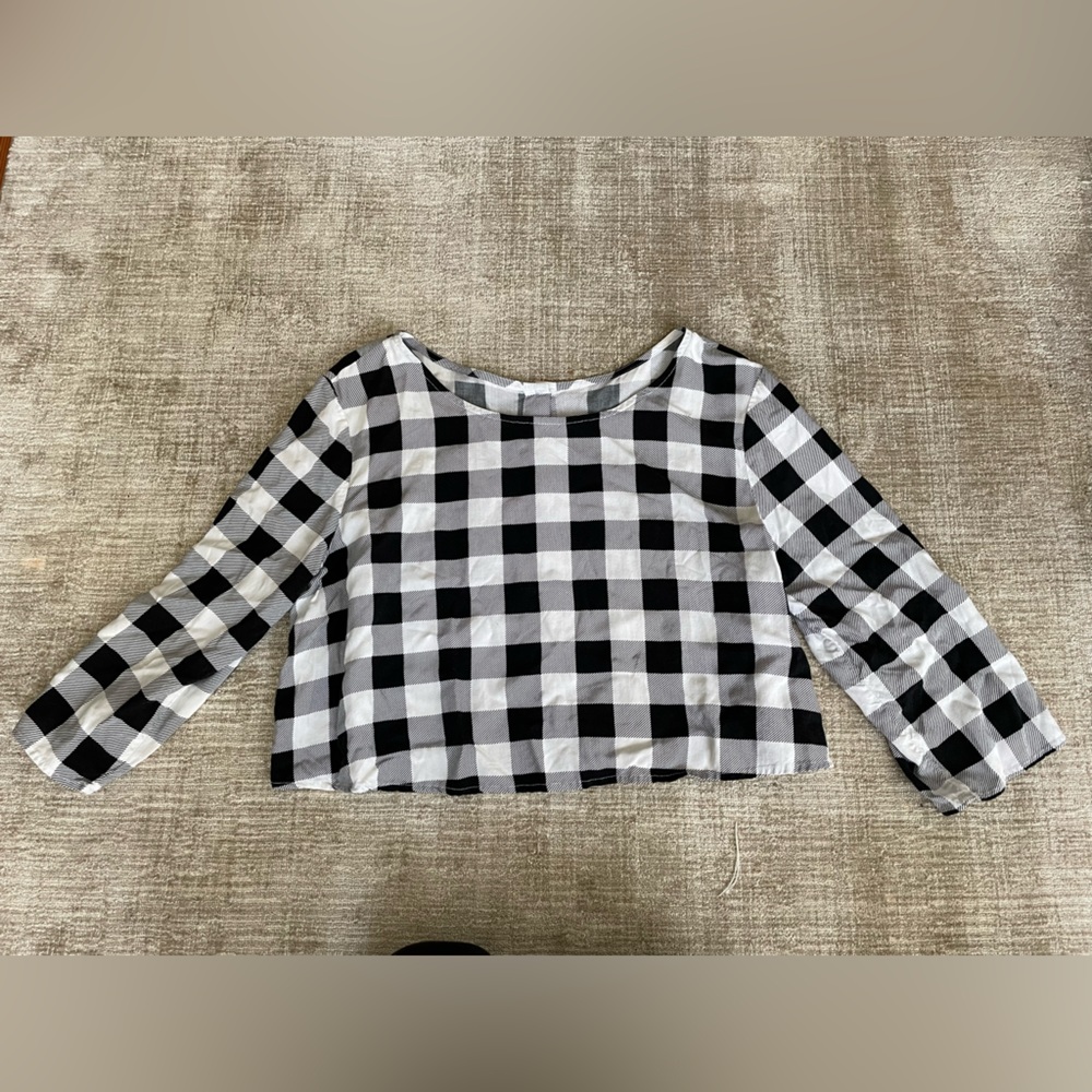 American Apparel Cropped Blouse